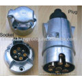 socket/plug for seven core cable
